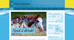 Desktop Screenshot of horsequencher.com